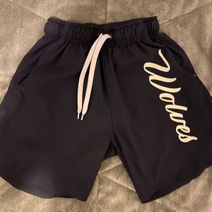 Darc Sport Wolves Cursive Flex Shorts